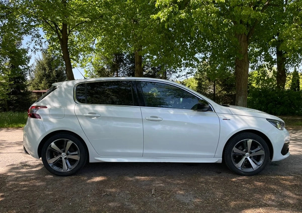 Peugeot 308 cena 46899 przebieg: 149000, rok produkcji 2017 z Piła małe 596